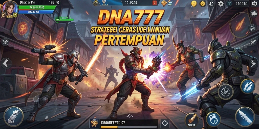Tampilan layar gameplay DNA777 yang menantang dan strategis.