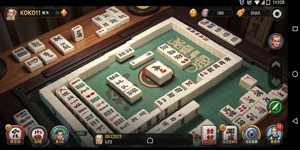 Gameplay KOKO11 yang menakjubkan dengan visual Mahjong yang indah.