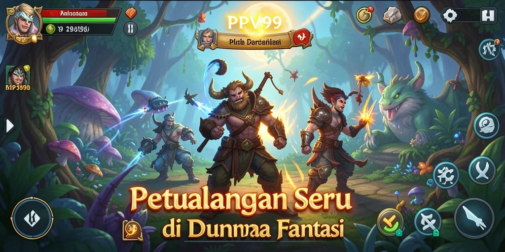 Gameplay menakjubkan dari PPV99 dalam petualangan yang seru.