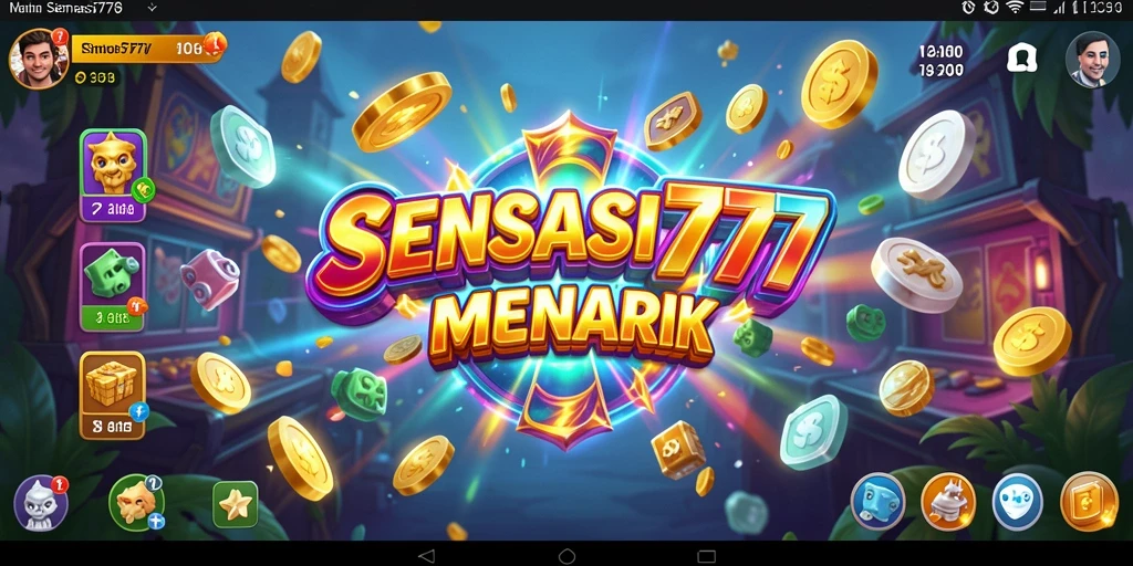 Tampilan gameplay menarik dalam SENSASI777 dengan berbagai interaksi.