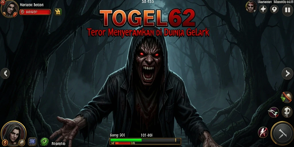 Tangkapan layar menampilkan momen mencekam dalam gameplay TOGEL62.