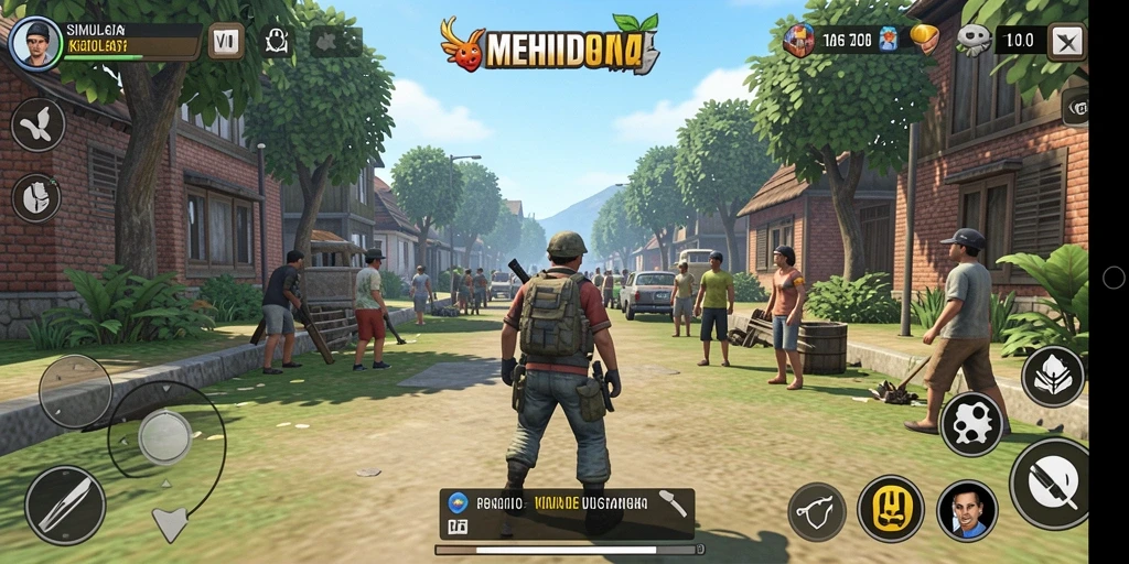 Tampilan gameplay V07 yang menarik dan interaktif.